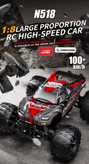 N518 - auto s monstrózním výkonem a rychlostí až 100km/h v měřítku 1:8